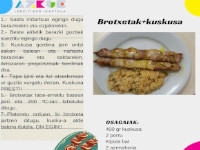 Brotxetak kuskusarekin