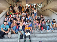 LH5 ikasleok Artium museoan