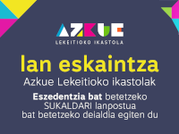 SUKALDARI lan eskaintza 