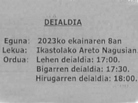 Batzar nagusirako deialdia