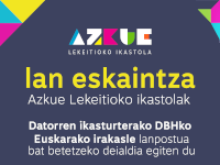 Euskarako irakaslea | Lan eskaintza